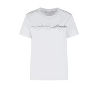 Moncler - SS T-Shirt - Tops - Mujer - Blanco - S -