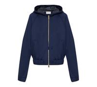 Moncler - Sudadera con cremallera - Sweatshirts & Hoodies - Mujer - Azul - XL -