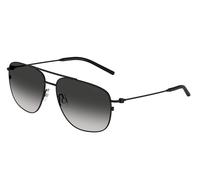 Moncler Unisex Moncler ME4004 ALUMNI 10013C Gafas de sol Acero Negro Gris Piloto Normal Matizado