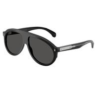 Moncler Unisex Moncler ME6001 FHAITE 300187 Gafas de sol Acetato Negro Gris Piloto Normal