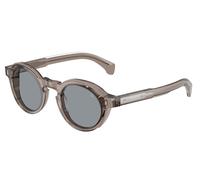 Moncler Unisex Moncler ME6012 AURONE 300987 Gafas de sol Acetato Gris Gris Redonda Normal