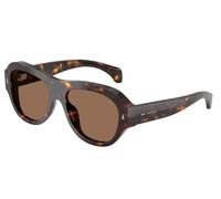 Moncler Unisex Moncler ME6015U ELEVANE 300273 Gafas de sol Acetato Tortuga Marrón Geométrico Normal