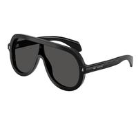 Moncler Unisex Moncler ME6021U SUNSETTE 300187 Gafas de sol Acetato Negro Gris Piloto Normal
