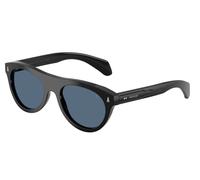 Moncler Unisex Moncler ME6022U SPLASH 300180 Gafas de sol Acetato Negro Azul Redonda Normal