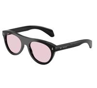 Moncler Unisex Moncler ME6022U SPLASH 3001P5 Gafas de sol Acetato Negro Rosa Redonda Fotocromático