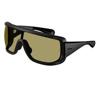 Moncler Unisex Moncler ME8003 SNOWSEEKER 500682 Gafas de sol Inyectado Negro Verde Cuadrada Normal