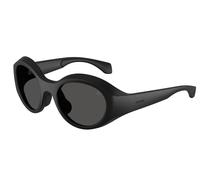 Moncler Unisex Moncler ME8005 FUTURO 500687 Gafas de sol Inyectado Negro Gris Redonda Normal