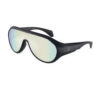 Moncler Unisex Moncler ME8009U BOMBOLLE 50306J Gafas de sol Inyectado Azul Azul Redonda Espejo