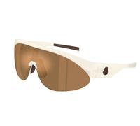 Moncler Unisex Moncler ME8019U MYRR 5040F9 Gafas de sol Inyectado Blanco Bronce Redonda Normal
