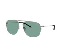Moncler Unisex Sunglass Alumni - Color del Marco: Gunmetal Brillante, Color de la Lente: Petróleo y verde