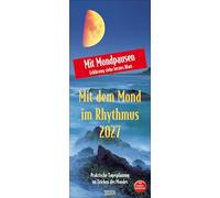 Mond-Planer 2027: Praktische Tagesplanung mit der Kraft des Mondes. Astrologischer Wandkalender mit Ferienterminen und Mondpausen. 19 x 48 cm
