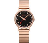 Mondaine A660.30314.16SBR Clásico Negro y Rosado 36mm 3ATM