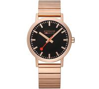Mondaine A660.30360.16SBR Clásico Negro y Rosado 40mm 3ATM