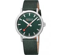 Mondaine A660.30360.60SBF Reloj Hombre Clásico SBB recyc. Textil 40mm 3ATM