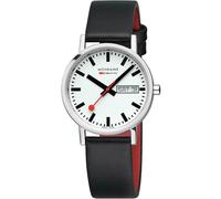 Mondaine A667.30314.11SBBV Clásico SBB Day-Date vegan 36mm 3ATM