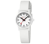 Mondaine - Essence - Reloj para mujer de 32 mm, reloj de pulsera oficial Swiss Railways, correa de material renovable, resistente al agua hasta 30 m, sostenible, diferentes variaciones, relojes para