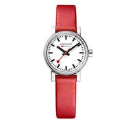 Mondaine Evo2 Reloj para Mujer Analógico de Cuarzo con Brazalete de Piel de Vaca MSE.26110.LC
