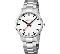 Mondaine Reloj Analógico para Hombres de Cuarzo con Correa en Acero Inoxidable A660.30360.11SBJ