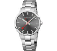 Mondaine Reloj analógico de Cuarzo para Hombre con Correa de Acero Inoxidable A660.30360.81SBJ, Plata, Pulsera
