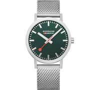 Mondaine Reloj analógico de Cuarzo para Hombre con Correa de Acero Inoxidable A6603036060SBJ, Plata, Pulsera