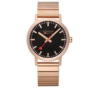 Mondaine Reloj Clásico | 40 mm/Pulsera Metal Mondaine, Metal, Pulsera