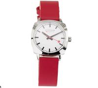 Mondaine reloj de pulsera para mujer MSL.31110.LCV Petite Cushion cristal de ...