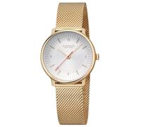 Mondaine Reloj Analógico para Mujeres de Cuarzo Suizo con Correa en Acero Inoxidable MLE.33111.SM