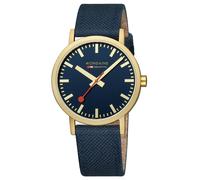 Mondaine Reloj para Hombre Classic Reloj de Pulsera 40MM A660.30360.40SBQ Textil