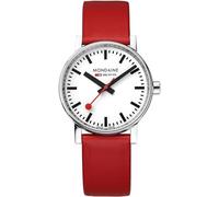 Mondaine Reloj Unisex Classic Reloj de Pulsera 35MM MSE.35110.LCV Cuero