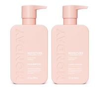MONDAY-AMAZON Paquete combinado de humedad regular 12 oz líquido (1 champú, 1 acondicionador)