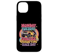 Monday Tuesday Wednesday Thursday Practice Qualifying Race Carcasa para iPhone 14 Plus