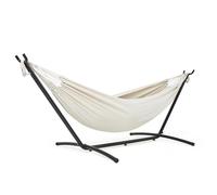 Mondeer Hamaca con soporte, hamaca portátil de camping con marco de metal con bolsa de transporte portátil y accesorios, capacidad de carga de 200 kg, para camping, viajes, patio