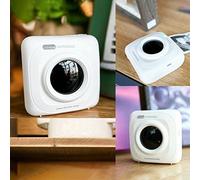 Mondeer Impresora fotográfica térmica inalámbrica Bluetooth Mini móvil para teléfono Inteligente, 1 Unidad, Color Blanco