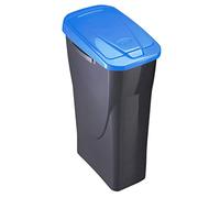 MONDEX Cubo con Tapa 25 L ECOBIN con Tapa de Color Azul 21,5x36x51 cm