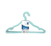 Mondex - Lote de 10 Perchas de Alambre de Acero plastificado (Dom. 40 cm