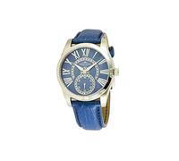 Mondia Italy Madison MI746-3CP - Reloj de Pulsera para Mujer, Correa de Piel de Avestruz auténtica