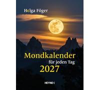 Mondkalender für jeden Tag 2027: Besonders ausführlich - Für alle, die es genau wissen wollen - klein und kompakt - Taschenkalender 10,5 x 14,0 cm