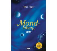 Mondlife 2025: El gran calendario de pared - Con planificador de año lunar de color como póster extraíble - 33,0 x 48,5 cm