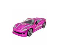 Mondo-63619 Mattel BARBBIE Dream Car vehículo teledirigido, para niños/unisex. Color Rosa, 63619
