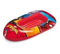 Mondo Toys - SPIDERMAN Boat INFLATED BASE- Barca hinchable para bebé - Flotante 112 cm Ideal para niño/niña - 16930