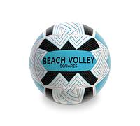 Mondo- Beach Volley Squares Balón, Color Blanco Azul, misura 5 (13458)