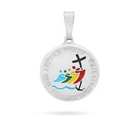 Mondo Cattolico - Medalla en Plata con Logotipo del Jubileo 2025