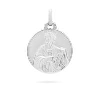 Mondo Cattolico Medalla San Pablo en Plata de Ley 925, Colgante Religioso Católico, Medallita Sagrada para Mujer y Hombre, Joya Religiosa Made in Italy