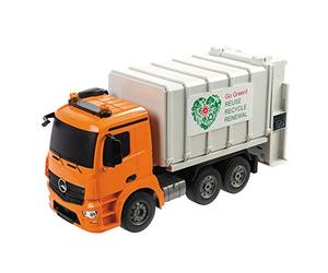 MONDO- Mercedes Arocs Papelera, Camión, Mando a Distancia, 63523, Gris, 1:20