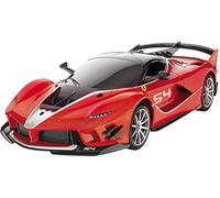MONDO Motors 63605 - Coche teledirigido Ferrari R/C - Modelo FXX K EVO a Escala 1/24 - Coche de Juegos para niños - Rojo