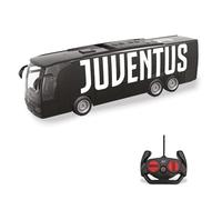 Mondo Motors Autobús a Control Remoto Motors Juventus, Modelo de 33 cm de Longitud, Incluye baterías Recargables, autobús Juguete para niños 63854