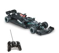 MONDO Motors - F1W11 Mercedes AMG Petronas, Lewis Hamilton Coche radiocontrol Escala 1:18, Coche de Fórmula 1, 2,4 GHz, Color Negro, 63706