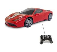 MONDO Motors, Ferrari 458 Special, Modelo a Escala 1:24, hasta 8 km/h de Velocidad, Coche de Juguete para Niños 63284