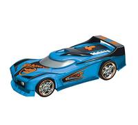 MONDO MONDO-51198 Motors Spark Racers Spin King-Coche de fricción para niños-Luces y sonidos-51198, Color livrea Hot Wheels (51198)