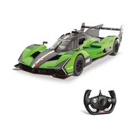 Mondo Motors Coche de juguete Lamborghini SC 63 Le Mans – Escala 1:14, hasta 10 km/h, Verde